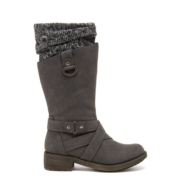 Rocket Dog Telsa Charcoal Strap Boot