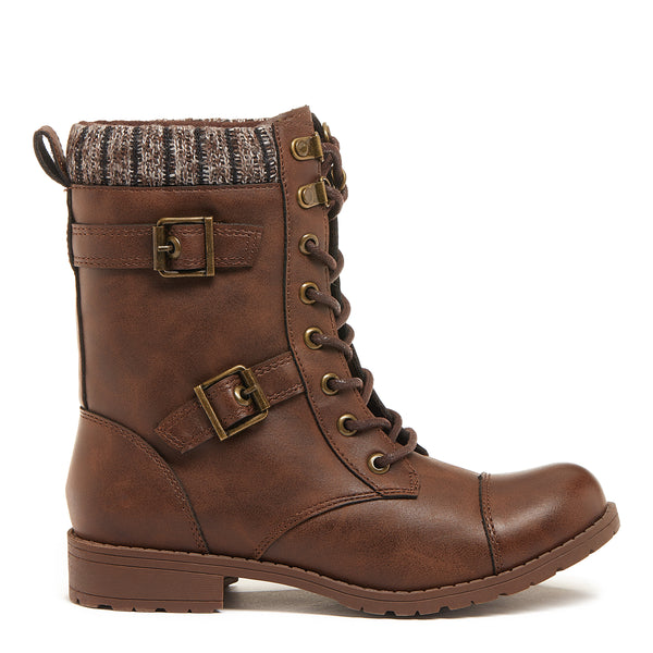 Rocket Dog Billie Brown Grand Biker Boot