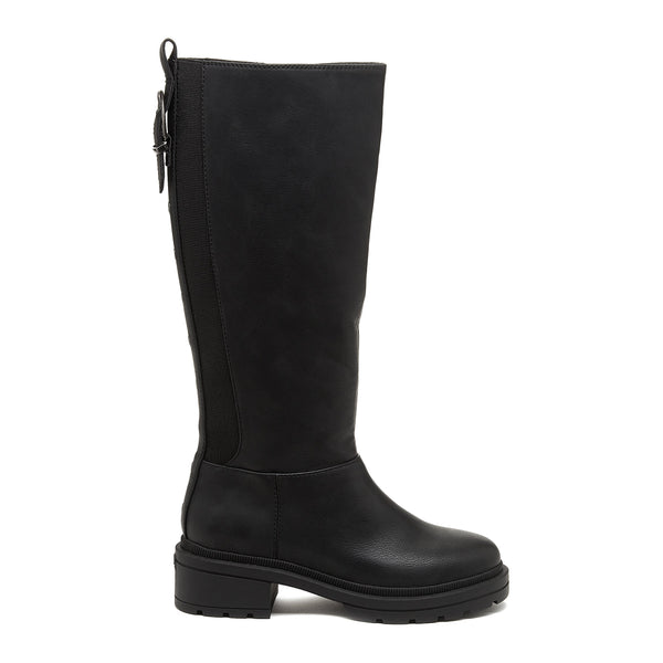 Rocket Dog Index Black Tall Boots