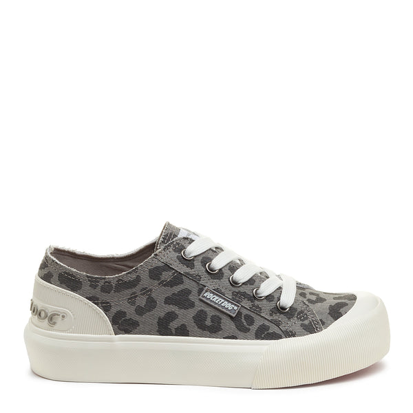 Rocket Dog Jazzin Plus Leopard Platform Trainers