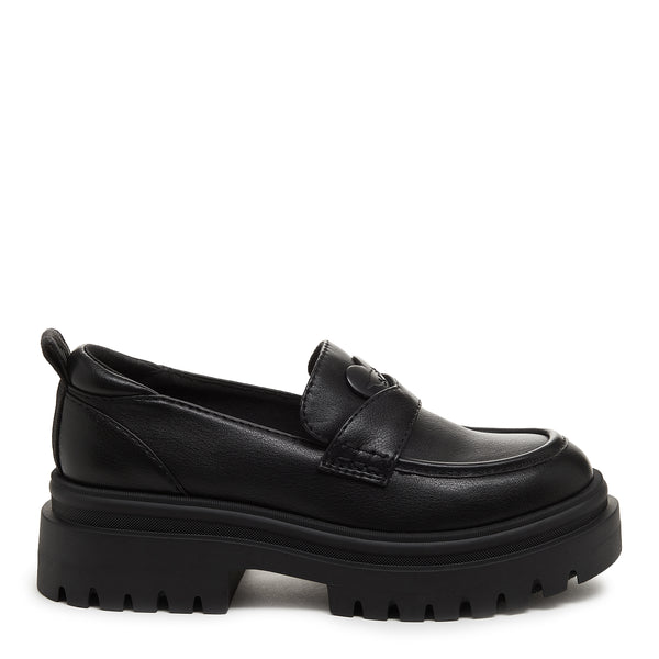 Rocket Dog Dandy Black Platform Loafers