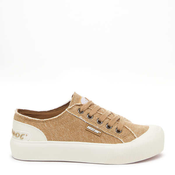 Rocket Dog Jazzin Plus Tan Trainers