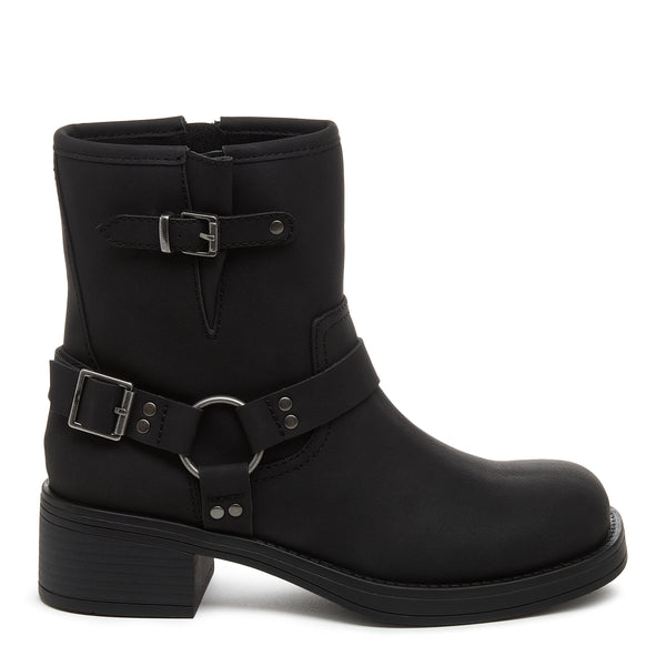 Rocket Dog Nino Black Biker Boots